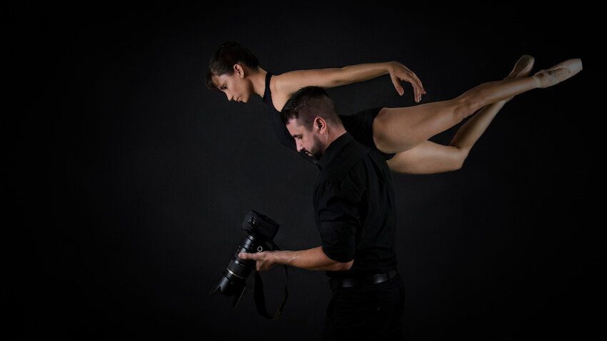 Die Primera Bailarina Grettel Morejón und der Ballett- und Tanz-Fotograf Gabriel Davalos © Karla Llanes