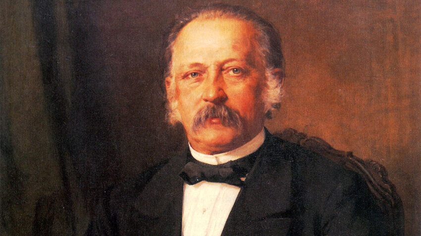 Theodor Fontane, Mitte sechzig. Gemälde von Carl Breitbach (1833–1904) © Carl Breitbach