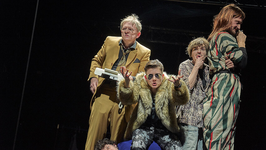 v.l. Veit Schubert, Bardo Böhlefeld, Carina Zichner, Kathrin Wehlisch, Felix Rech © Matthias Horn