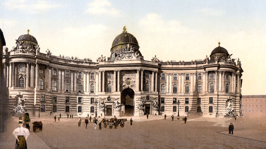 Hofburg Wien um 1900