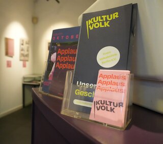 Kulturvolk Material im Foyer_2026 &copy; Kulturvolk | Freie Volksbühne Berlin e.V.