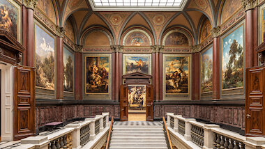 Treppenhaus_in der Lichtwark-Galerie_Foto Fred Dott k(1) &copy; Fred Dott, Treppenhaus in der Lichtwark-Galerie