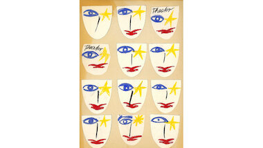 Akademie der Künste Berlin Axel-Manthey-Archiv Nr. 256 © Akademie der Künste Berlin Axel-Manthey-Archiv Nr. 256, Zeichnung / Collage ohne Titel („Theater“) 
