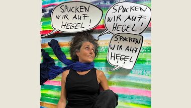 Spucken wir auf Hegel-Foto von Elke Graalfs © Foto von Elke Graalfs
